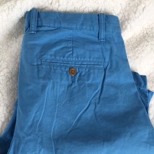 GAP Blue flat front shorts - 29 Waist